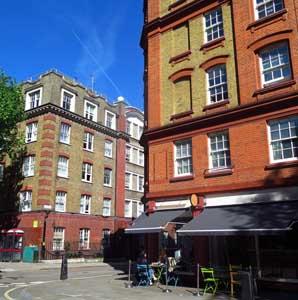 Cafe business, outdoor seating